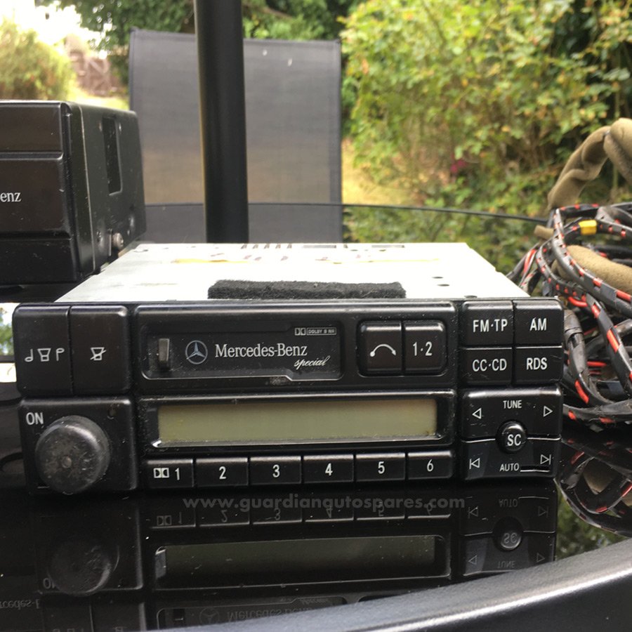 MERCEDES BENZ GENUINE BECKER RADIO,CASSETTE, 6X CD CHANGER ... bmw e46 radio wiring description 